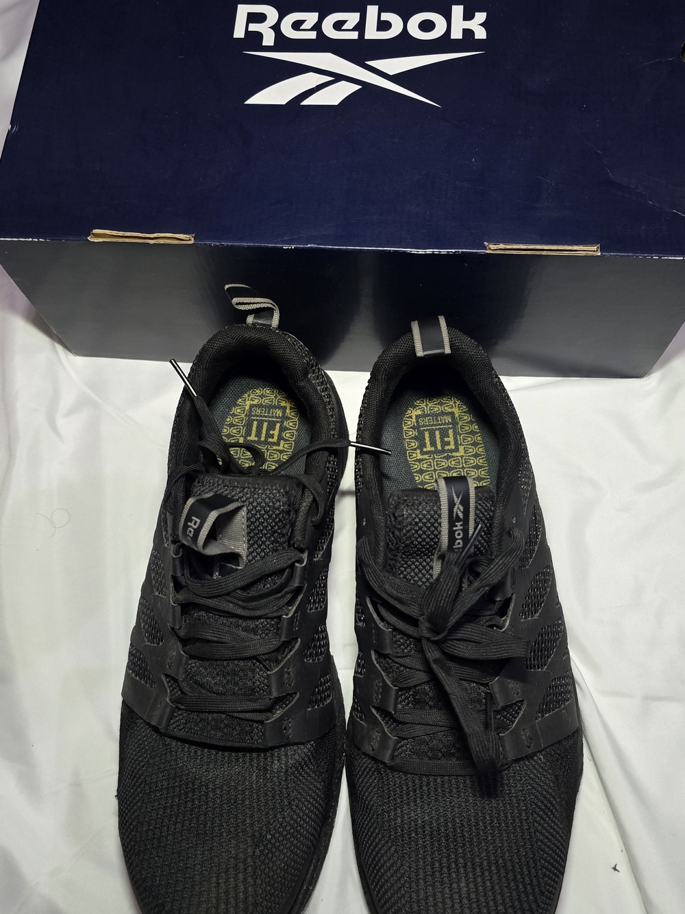 Reebok Men's Black Running Sneakers